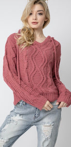 Blush Hoodie Sweater