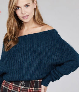 Cloud Blue Chunky Sweater